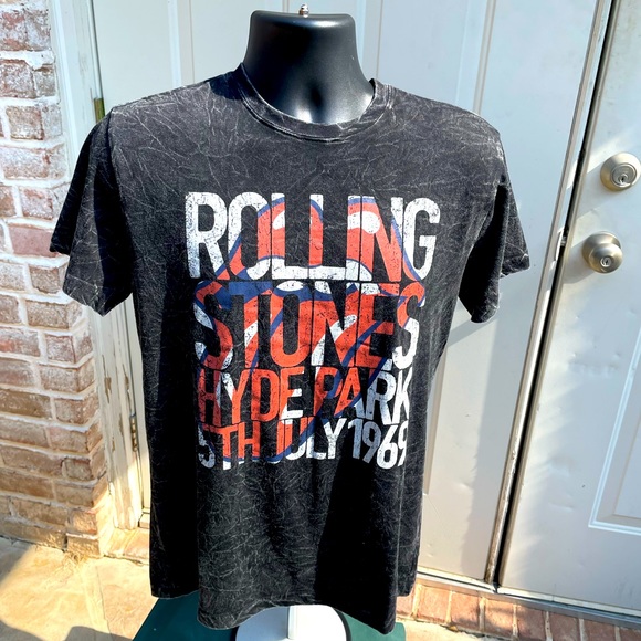 Rolling Stones, Black, Short Sleeve, Shirt, Size S - Picture 1 of 3